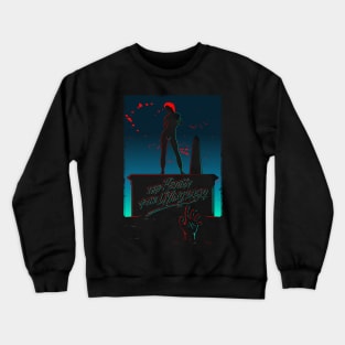 Trash Return of the Living Dead Linnea Quigley Tombstone Crewneck Sweatshirt